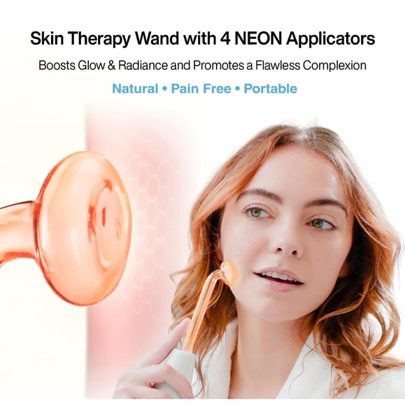 🆕 NWT NIB NuDerma portable handheld skin therapy wand machine - Picture 7 of 10